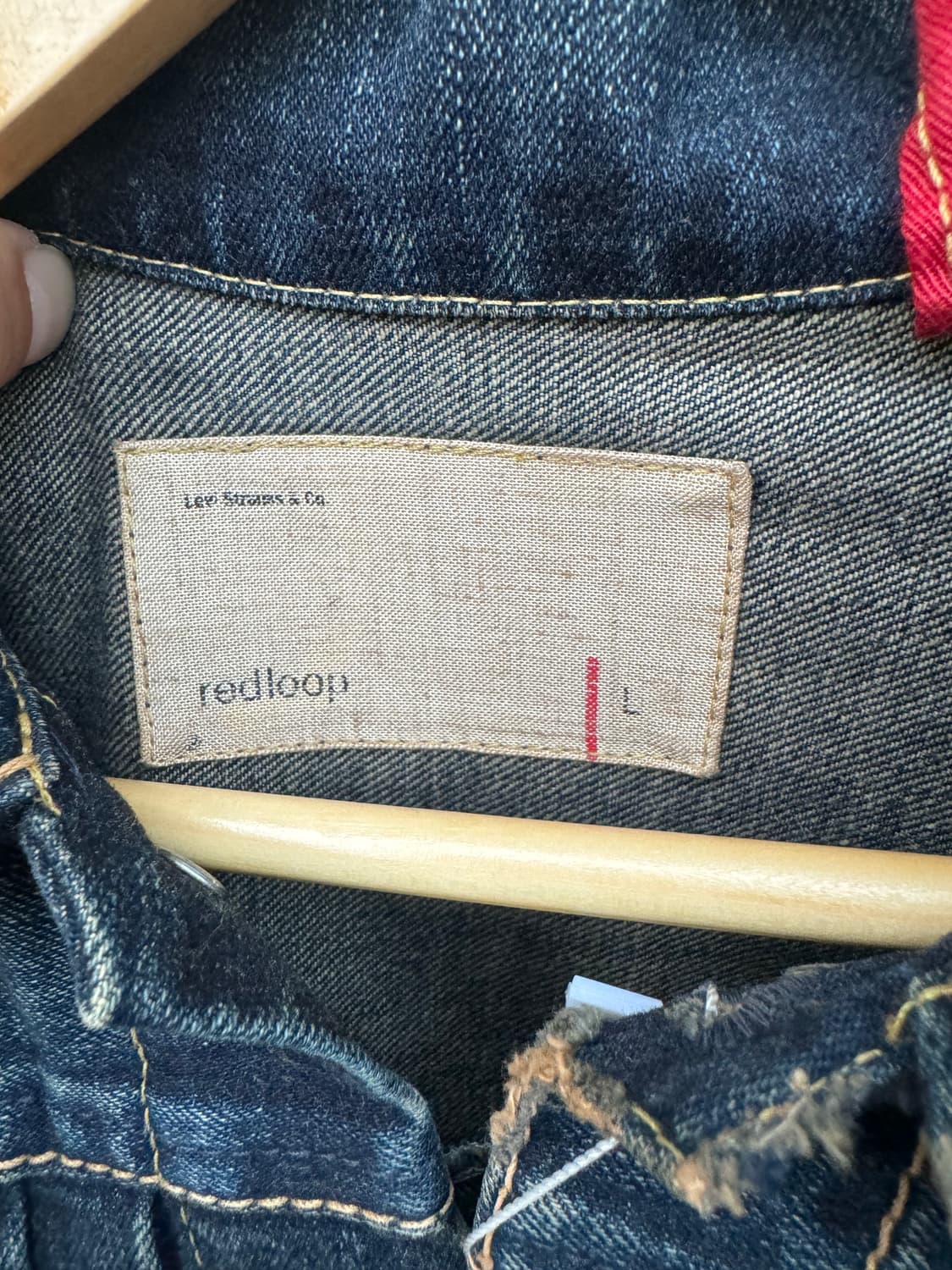 00s 리바이스 redloop 1st type1 1세대 데님 자켓 상품이미지3