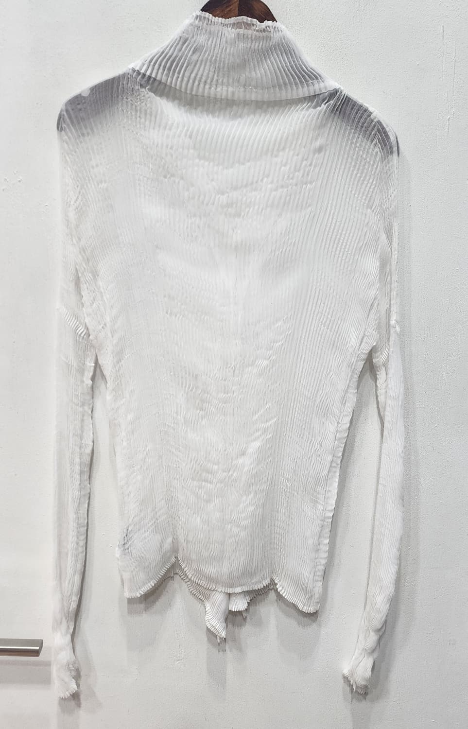 이세이미야케 Fete 블라우스+오버핏롱셔츠 2사이즈 2벌일괄 상품이미지7