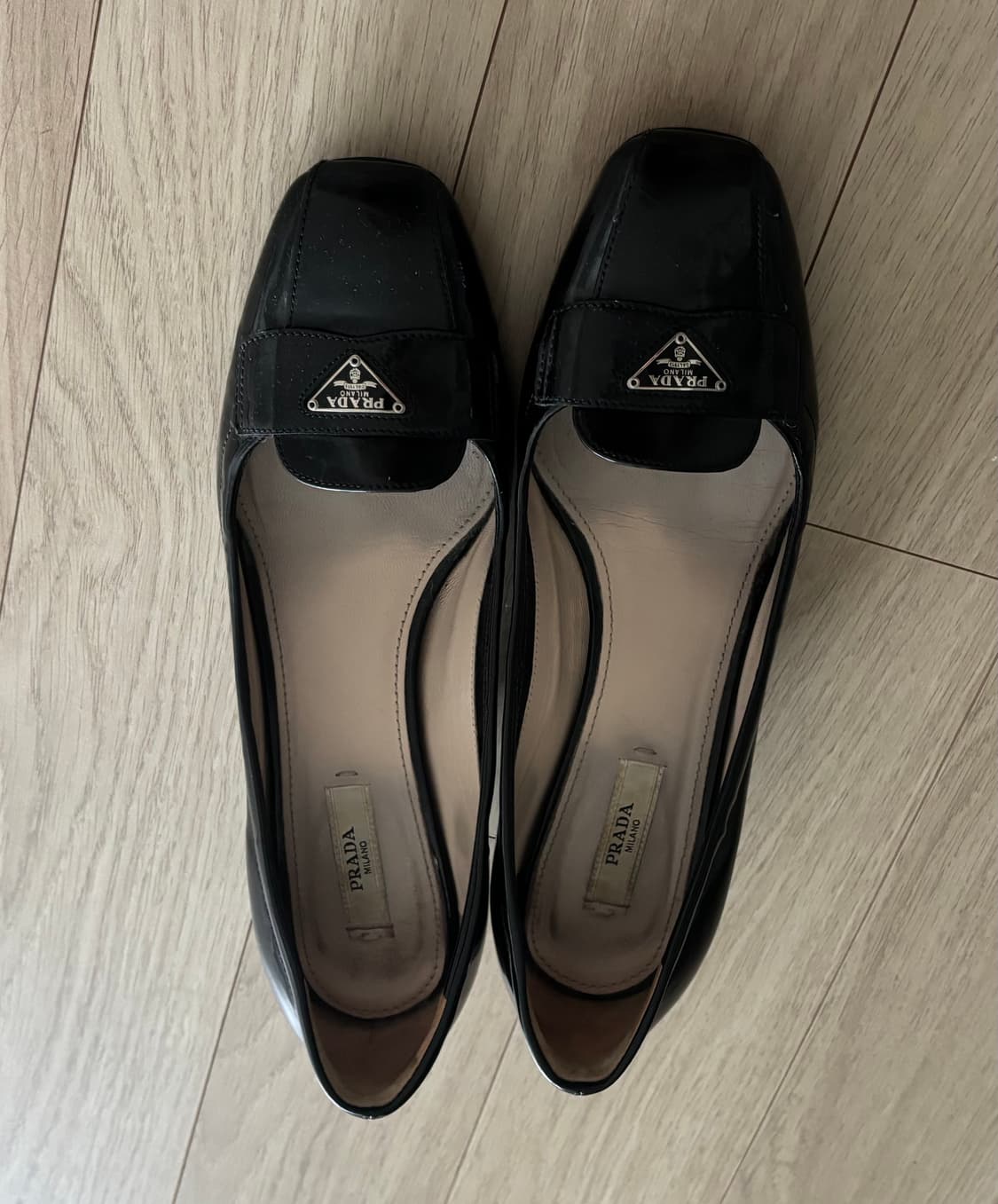 프라다 블랙 구두 240 상품이미지3