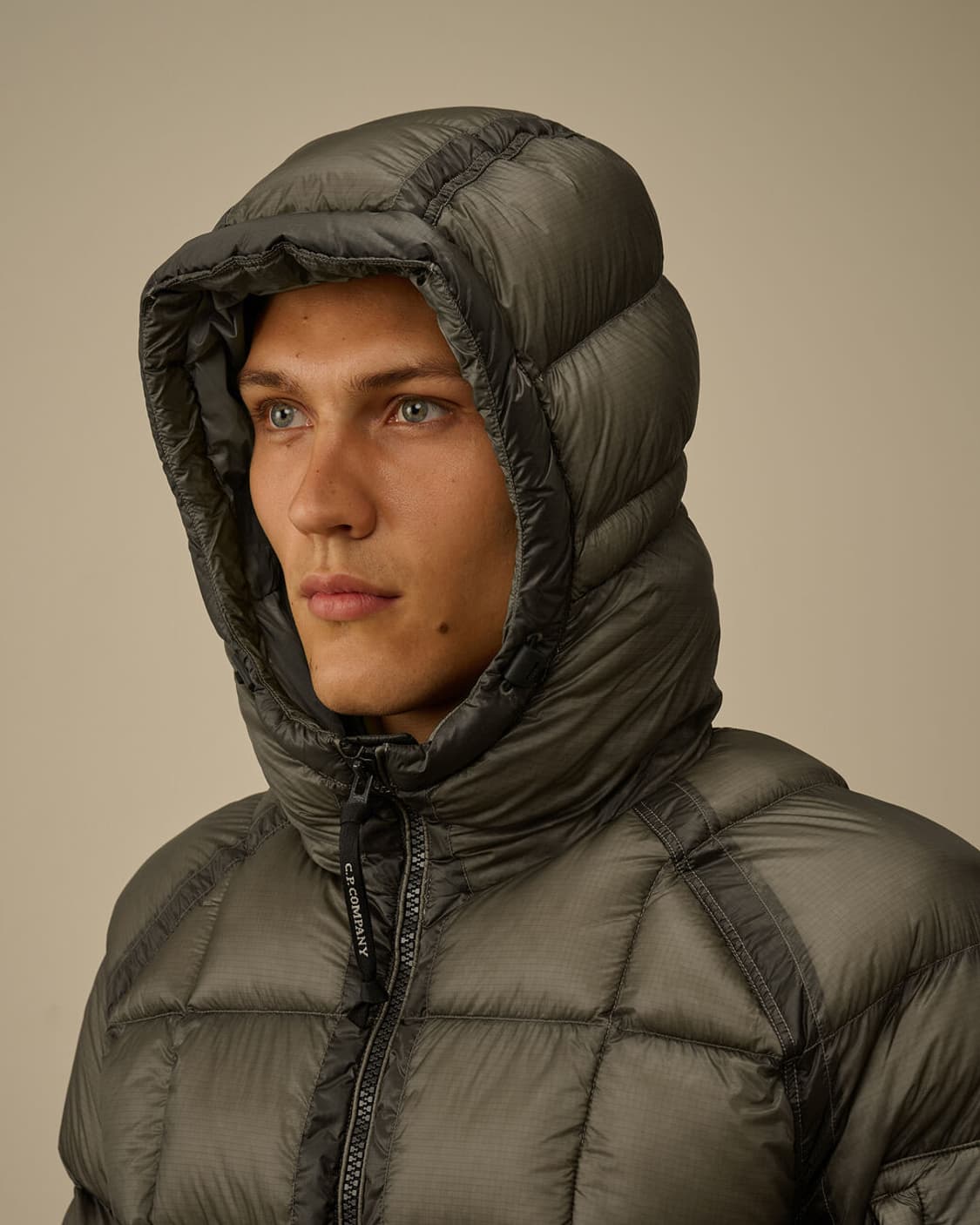 D.D. SHELL HOODED DOWN JACKET GUNMETAL 상품이미지7