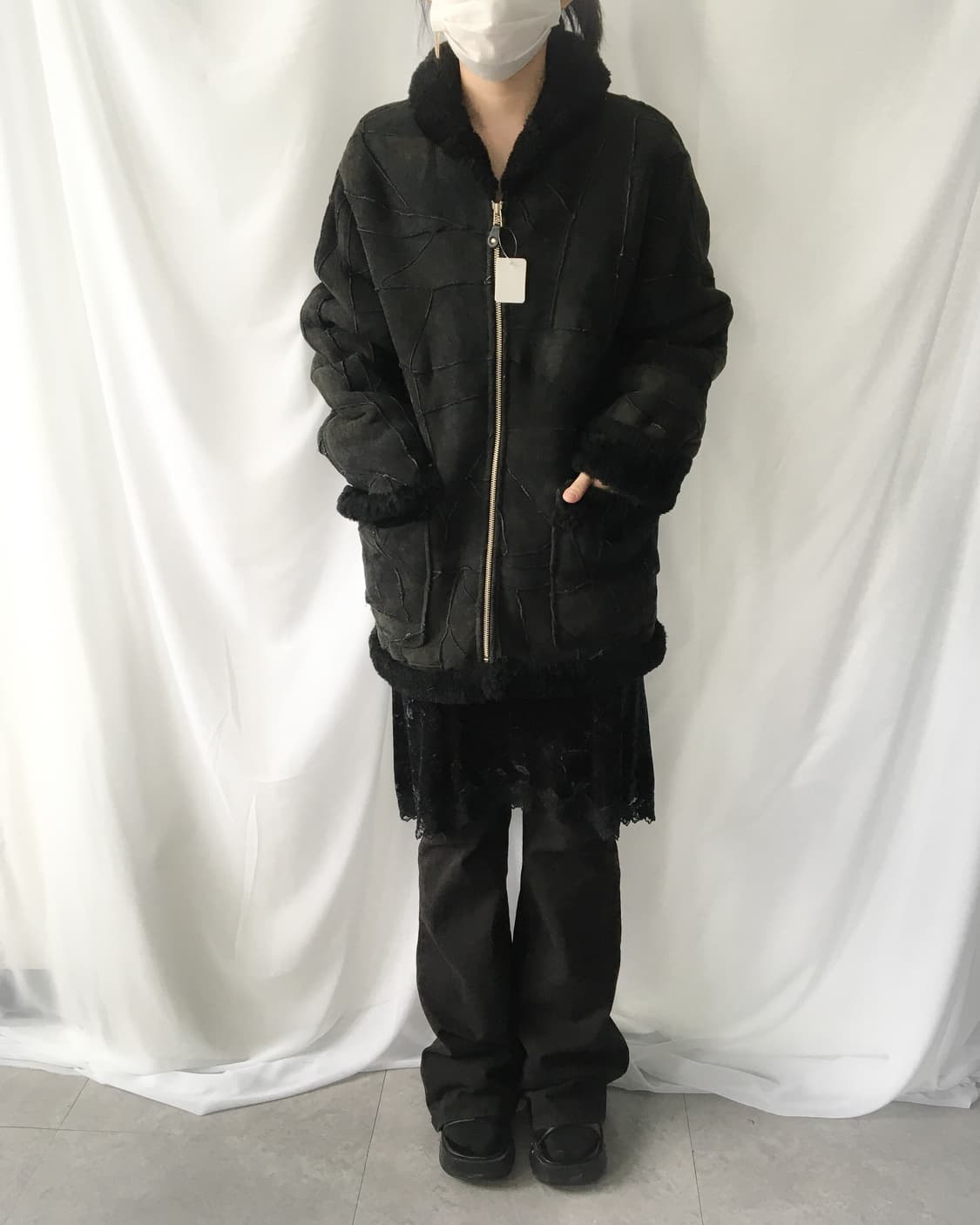 Patch work leather mustang 상품이미지7