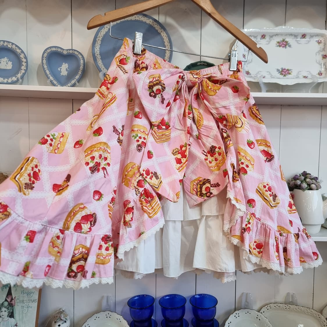 BODYLINE(바디라인) 디저트 빅리본 스커트 상품이미지4