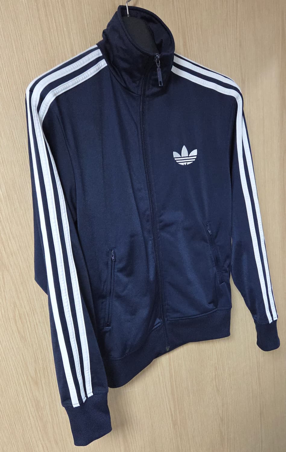 (착샷) 아디다스 파이어버드 져지 트랙탑 네이비  상품이미지2