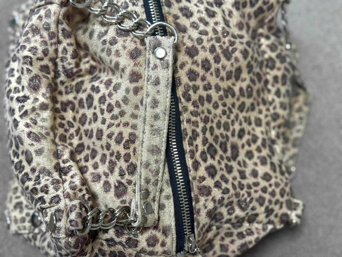 호피무늬 갸루 백 상품이미지4