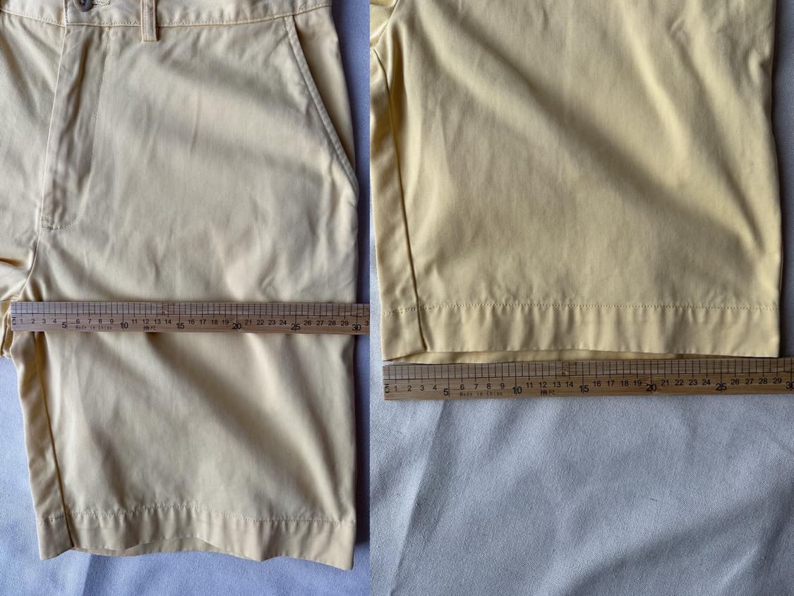 폴로 치노 쇼츠 옐로우 32 상품이미지10