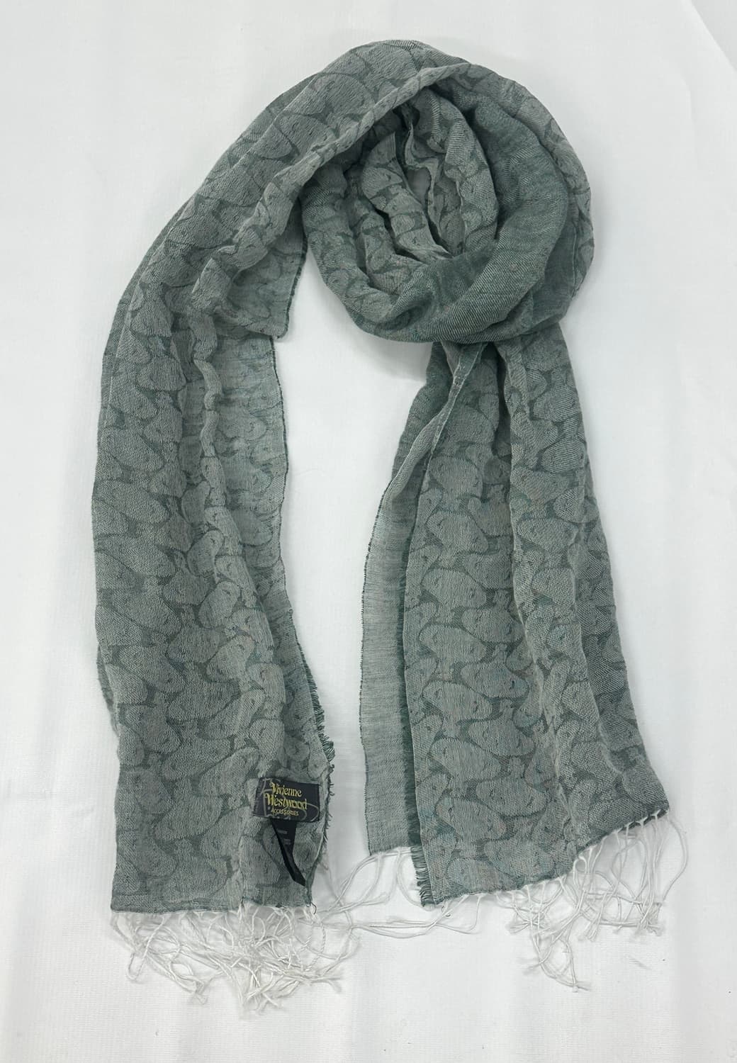 🫧재팬 비비안 웨스트 패턴 머플러🫧그런지 히피 핀터 에스닉 상품이미지2