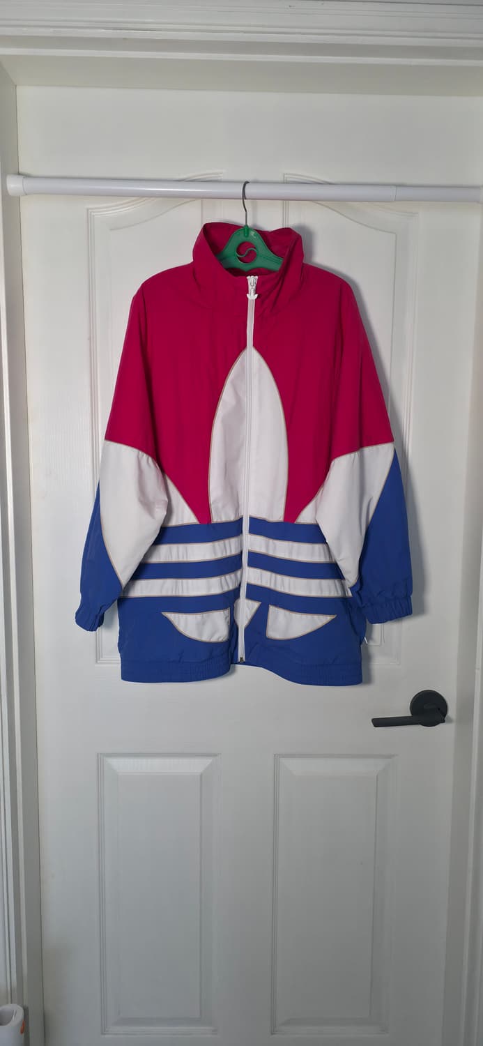 여성)아디다스 빅로고 바람막이 2XL 상품이미지2