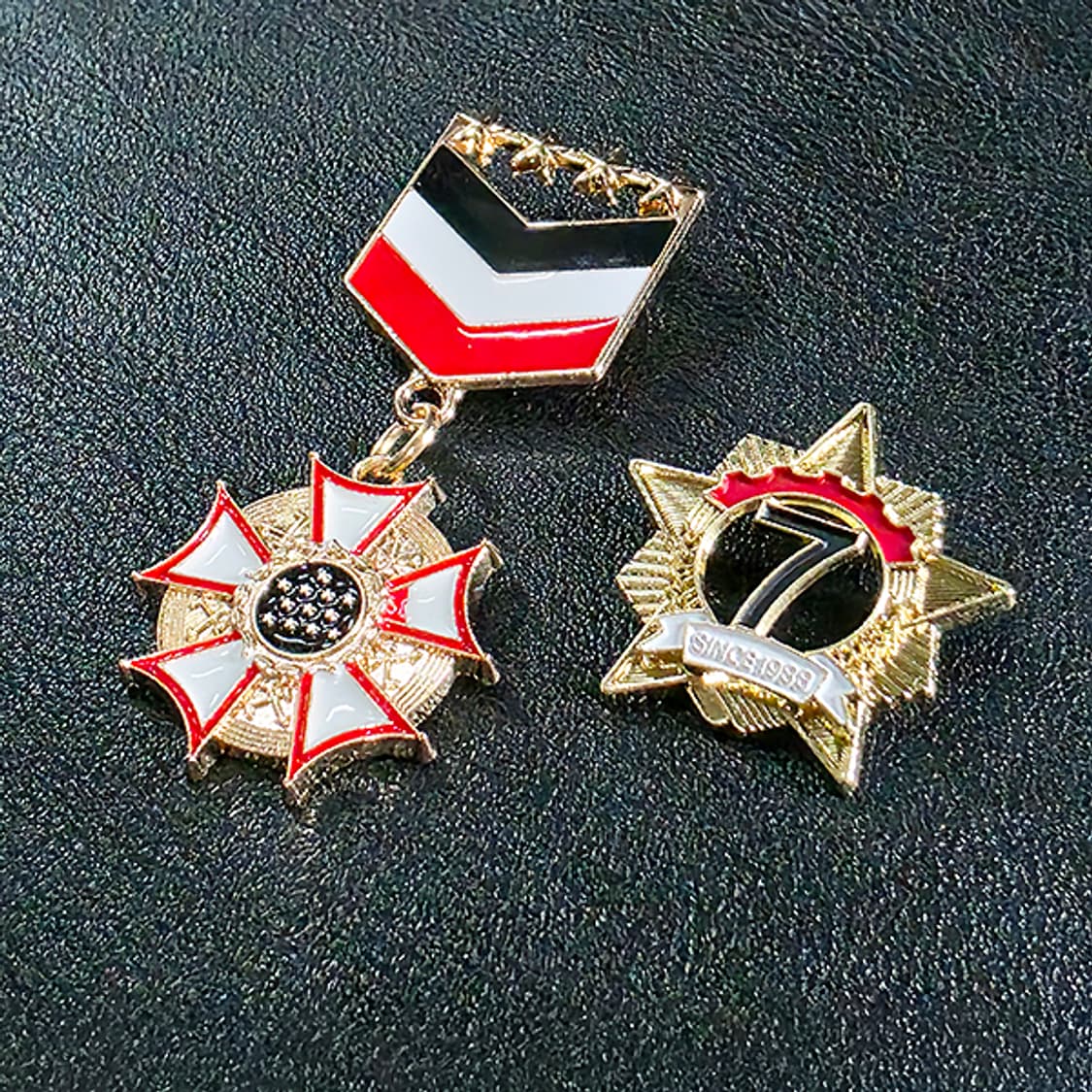 Aegis 브로치 남자 여자 엔틱 빈티지 훈장 기사 엠블럼 7 방패 상품이미지6