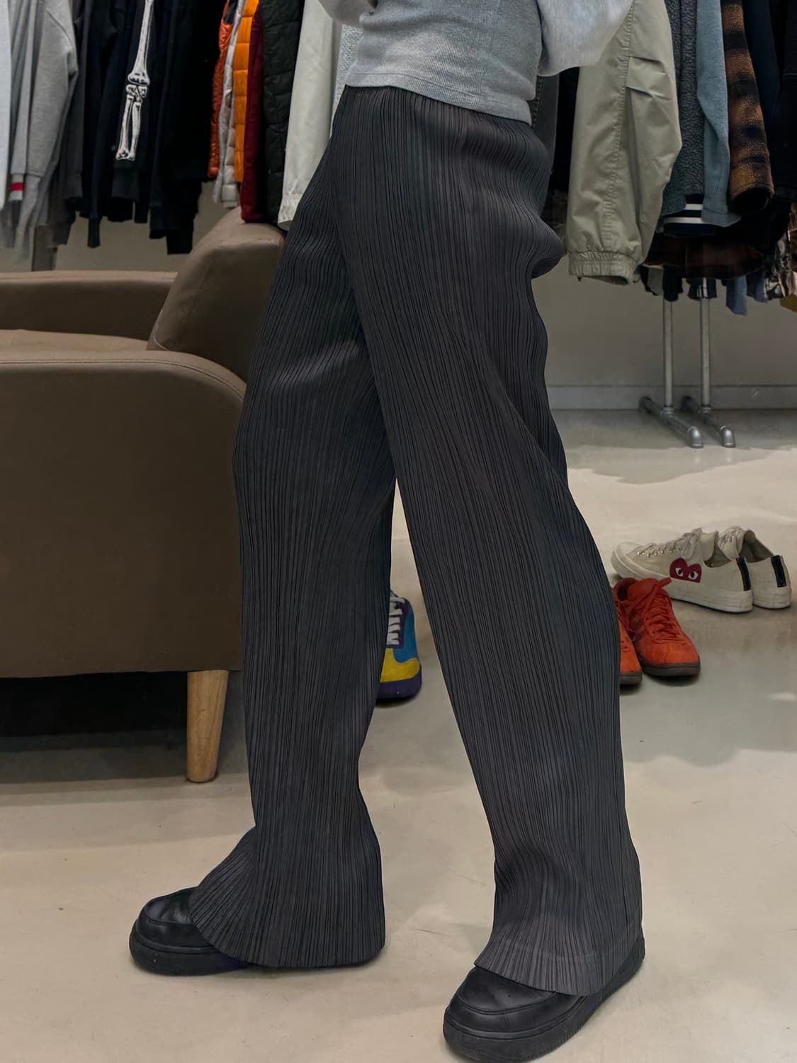 플리츠 플리즈 팬츠 상품이미지4