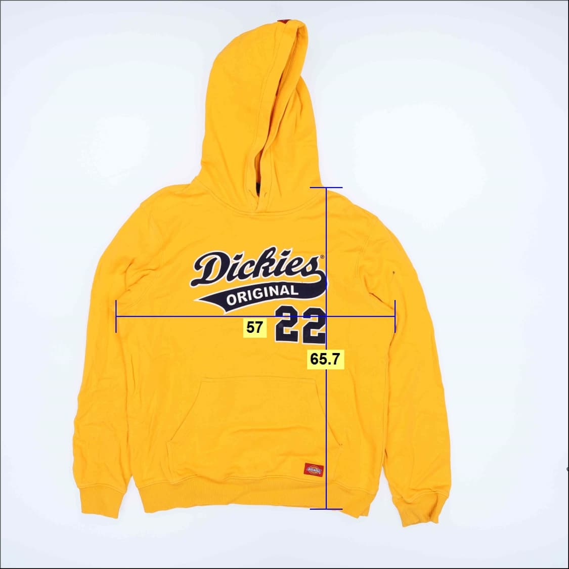 [L] 디키즈 빅로고 기모 후드티 0114J 상품이미지8