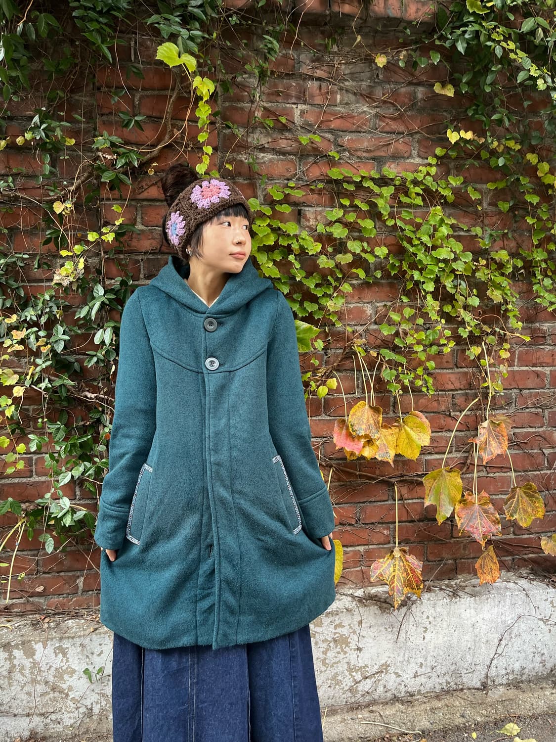 Titicaca 딮그린 후드 코트 상품이미지1