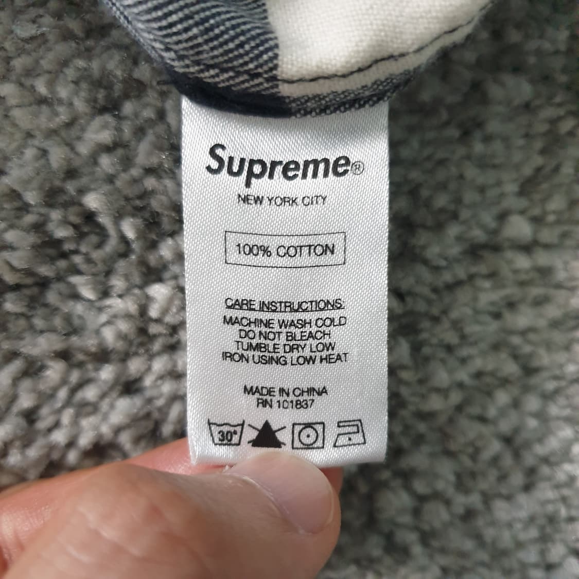 Supreme 체크 플란넬 자켓 상품이미지3
