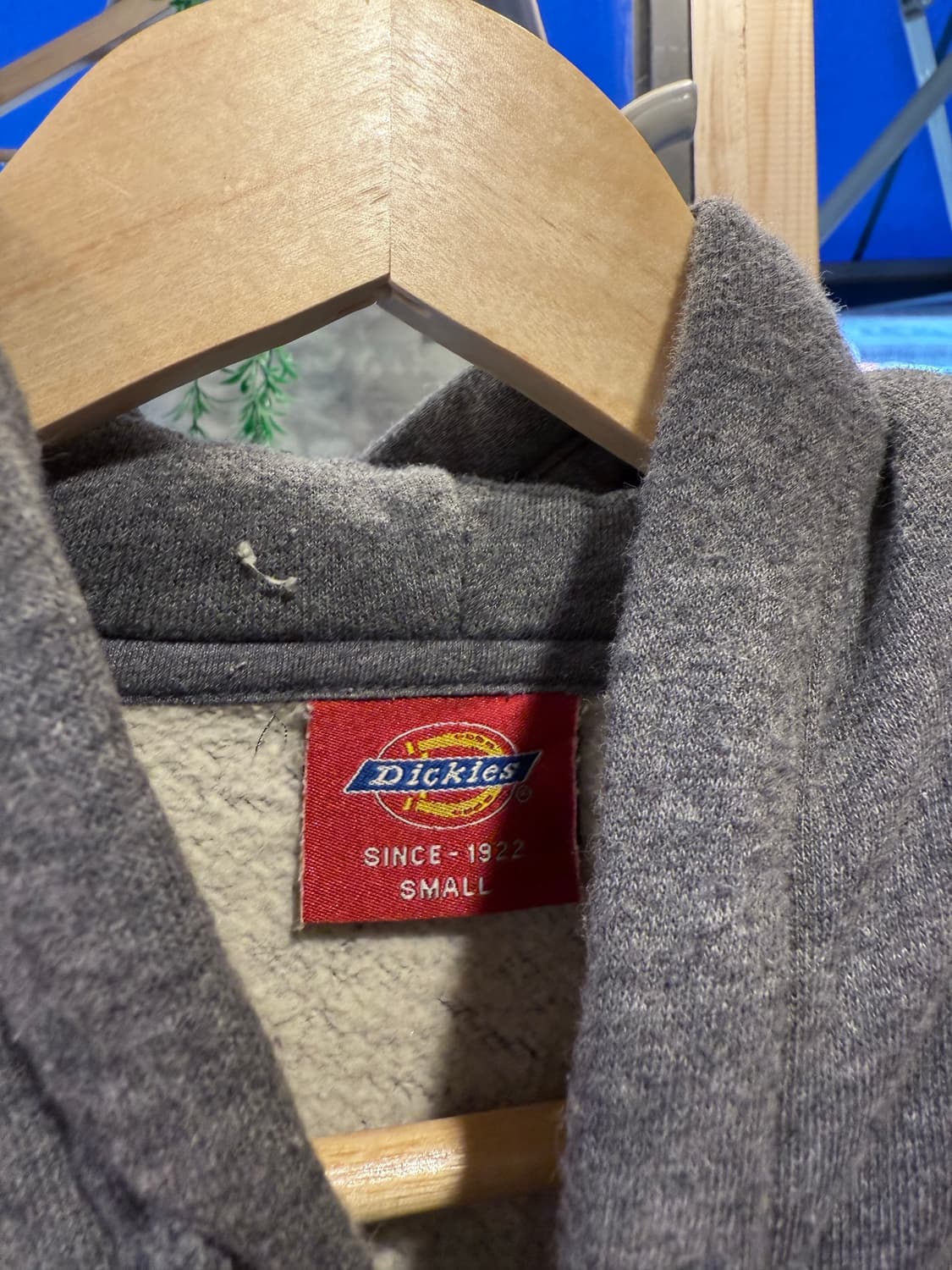 디키즈 차콜 크롭 후드티 상품이미지2