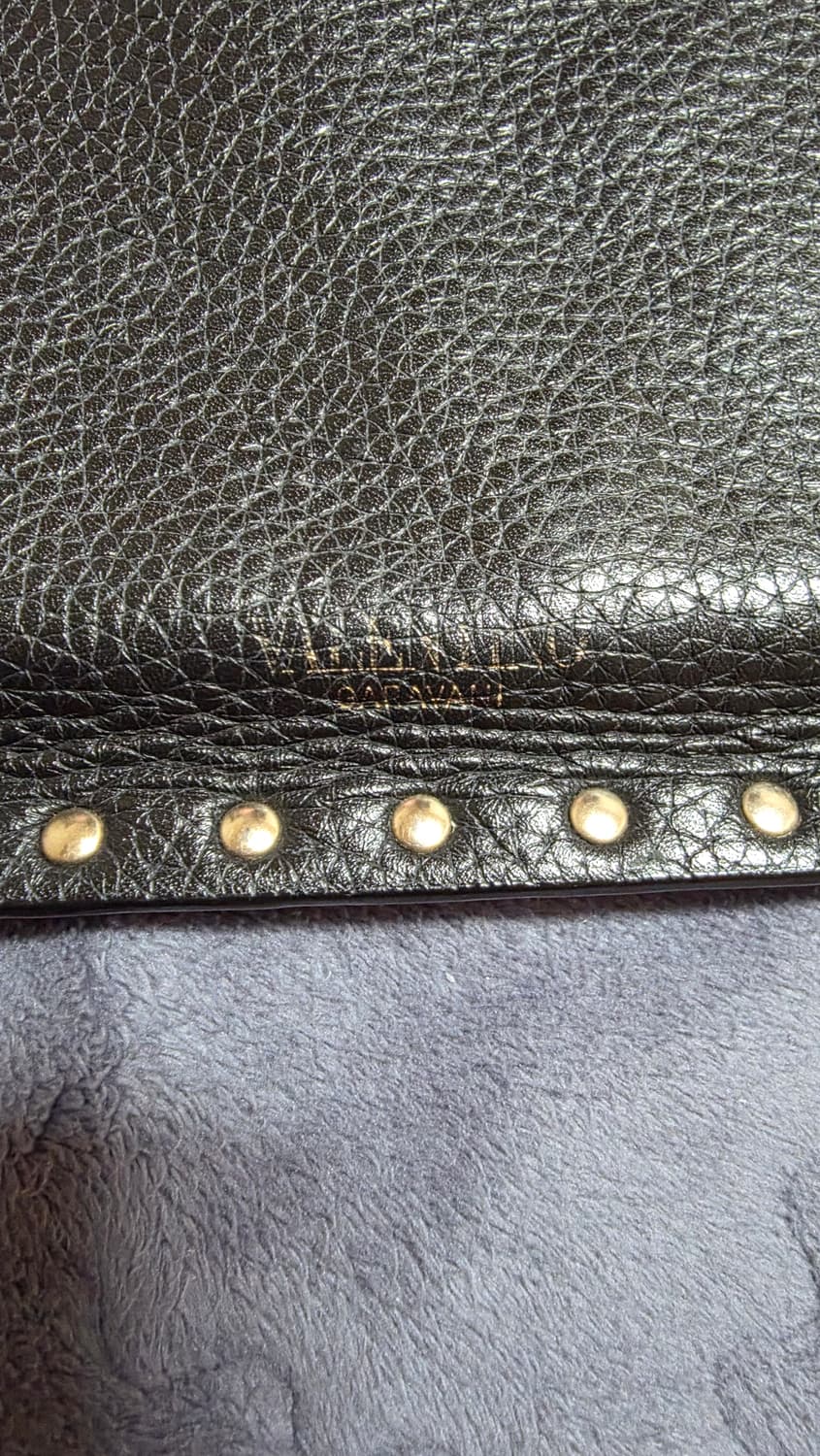 (정품) 발렌티노 락스터드 클러치/남녀공용/검정/개인 상품이미지6