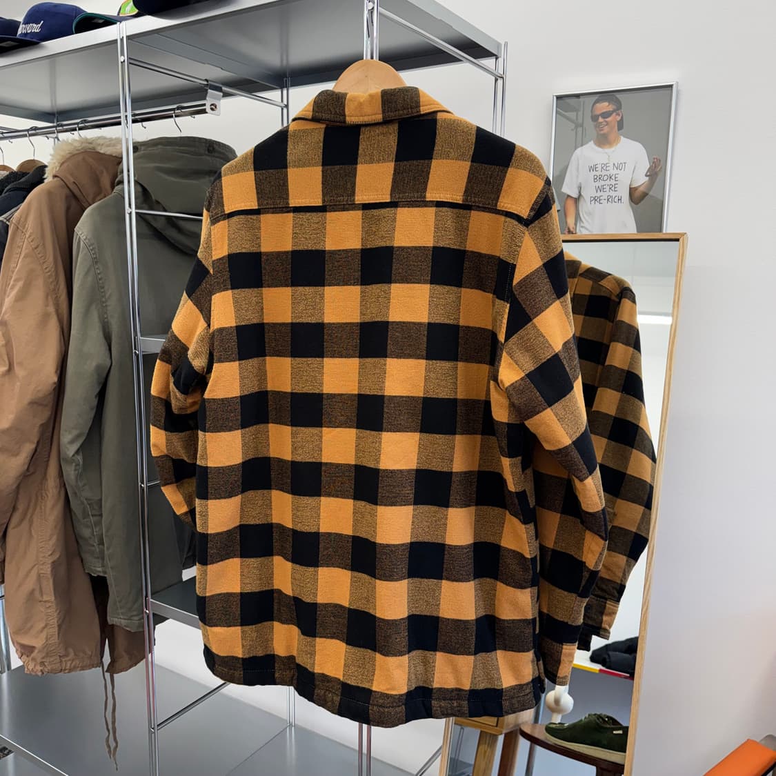 팀버랜드 럼버잭 쉐르파 플란넬 자켓 (XL)   상품이미지5