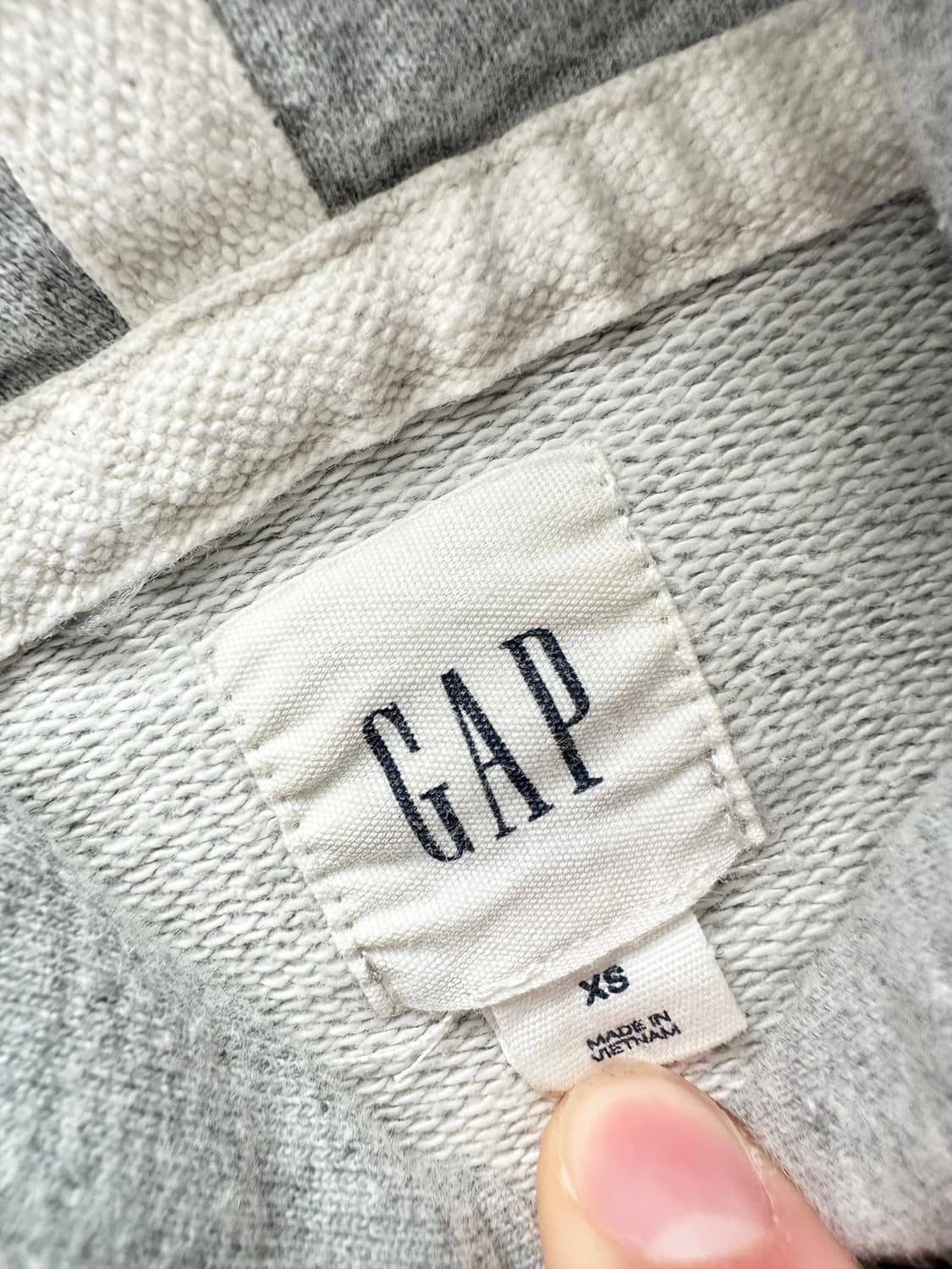 갭 후드티 그레이 희귀 상품이미지4