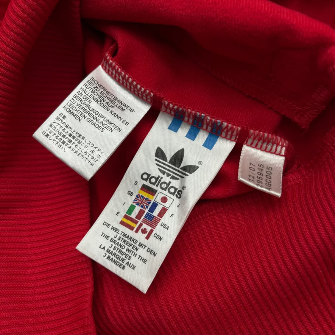 아디다스 베이비블루 라인 핑크 트랙탑 95 상품이미지7