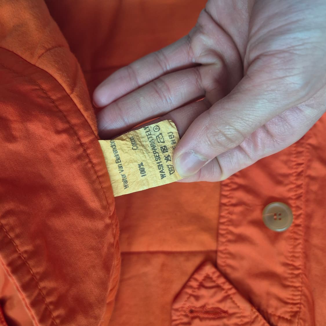 [M] 월터 반 베이렌 동크 12AW 자켓 상품이미지4