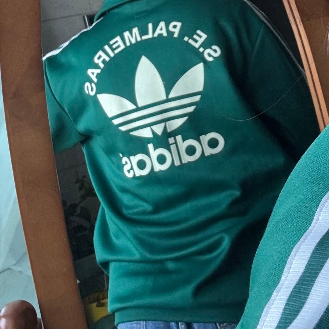 아디다스 그린 팔메이라스 콜라보 올드스쿨 트랙탑 져지 상품이미지7