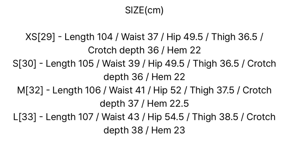 노매뉴얼 바지 RAW VISION DENIM PANTS 상품이미지2