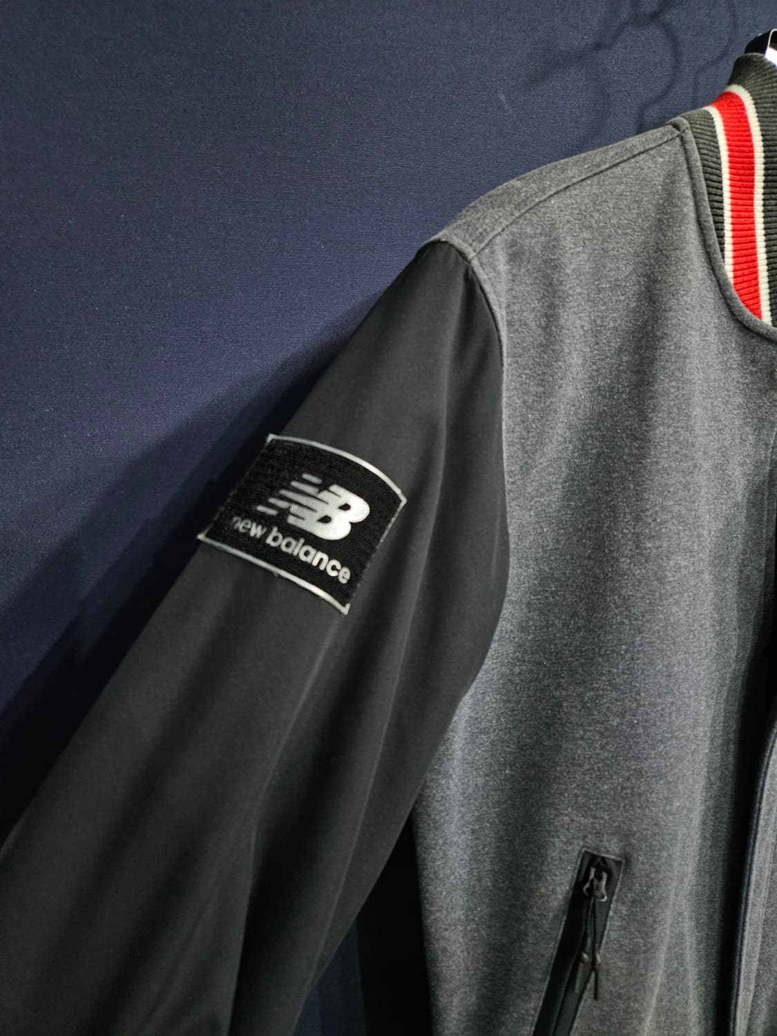 뉴발란스 투톤컬러 남성 95 기모 자켓  상품이미지5