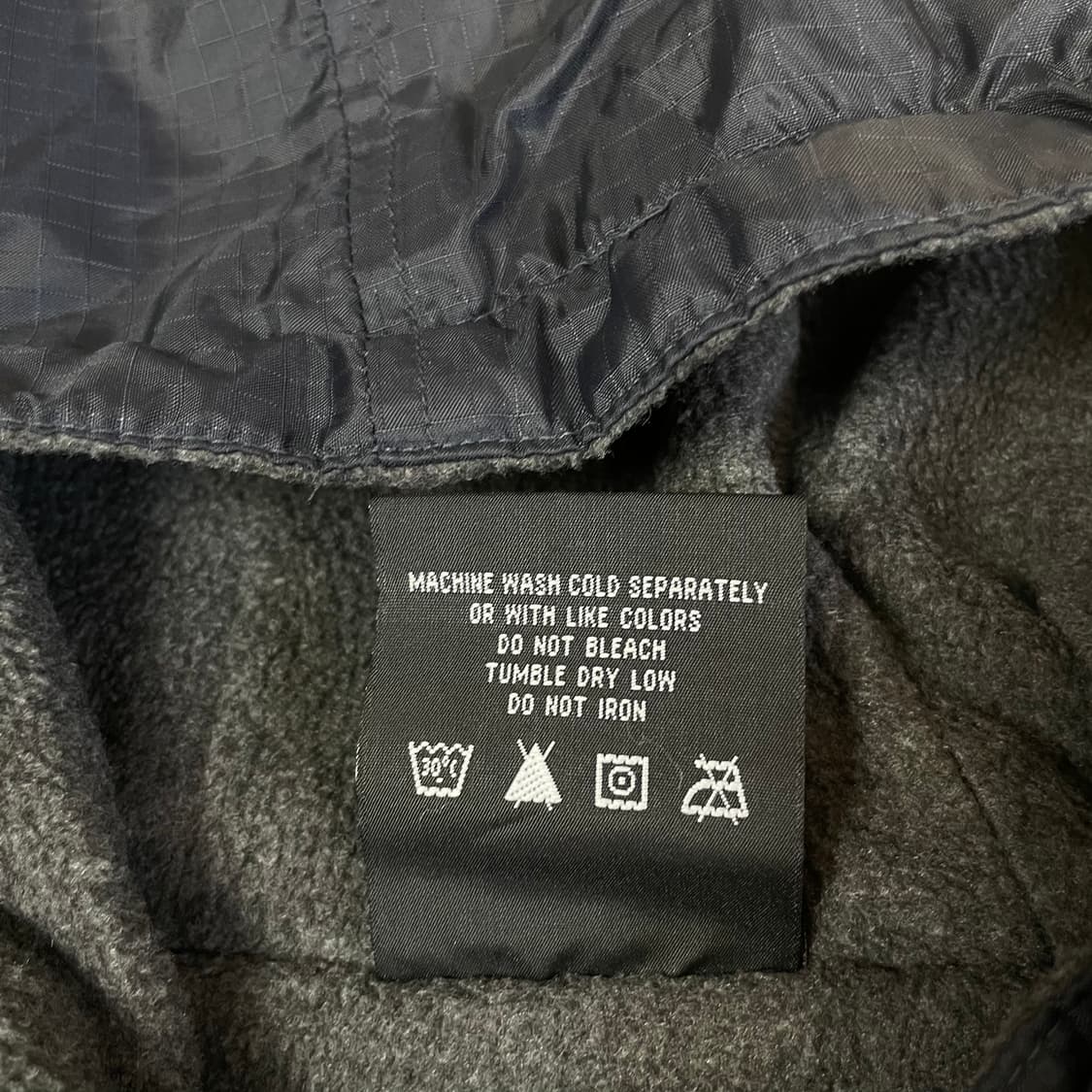 디키즈 네이비 나일론 약기모 바람막이 자켓 S 상품이미지5