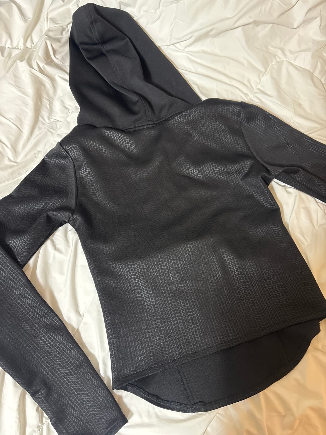 LAYERED WRAP JERSEY HOODIE 상품이미지7