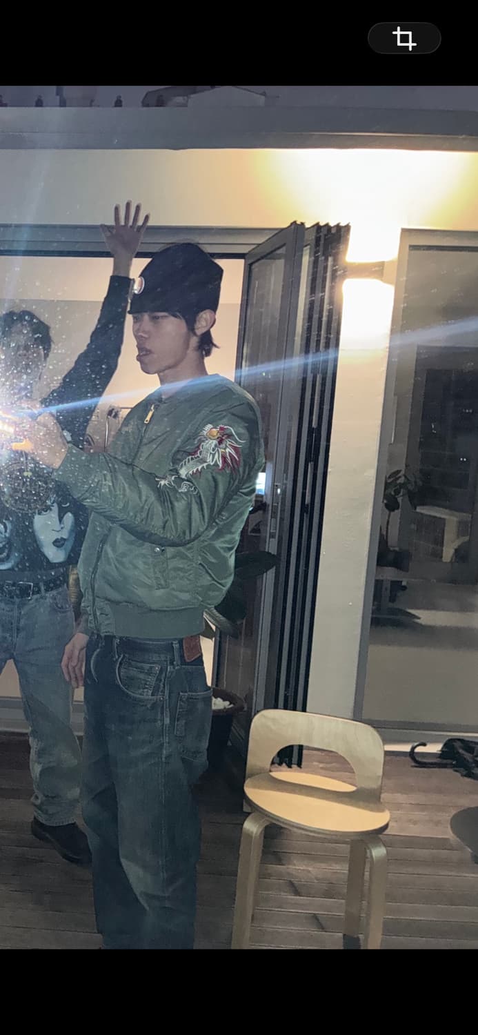 쇼트 엔더슨벨 ma-1 카키 m 상품이미지1