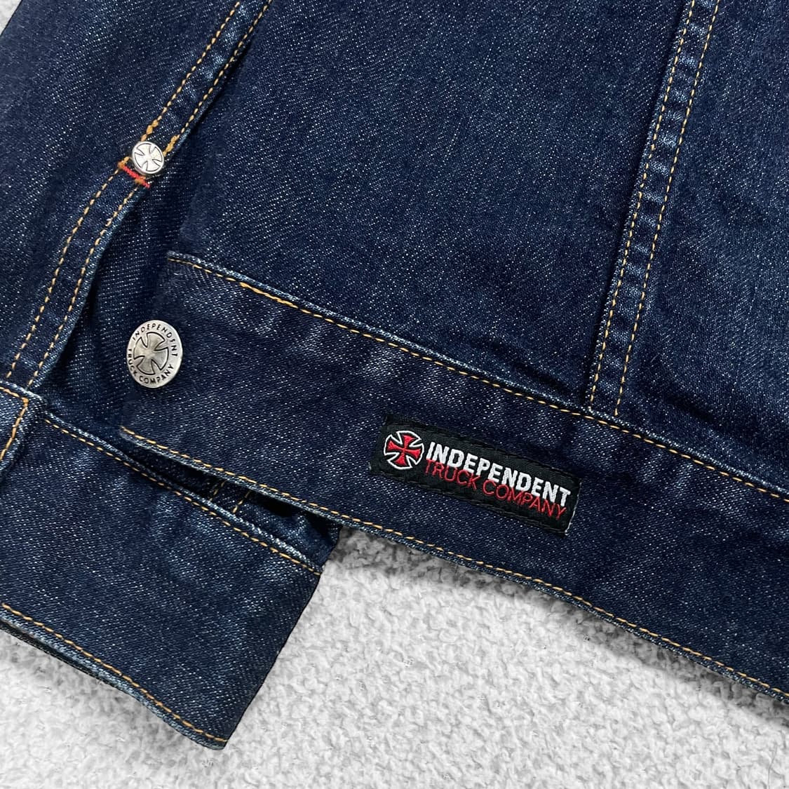 인디펜던트 independent 크로스 데님 자켓 상품이미지4