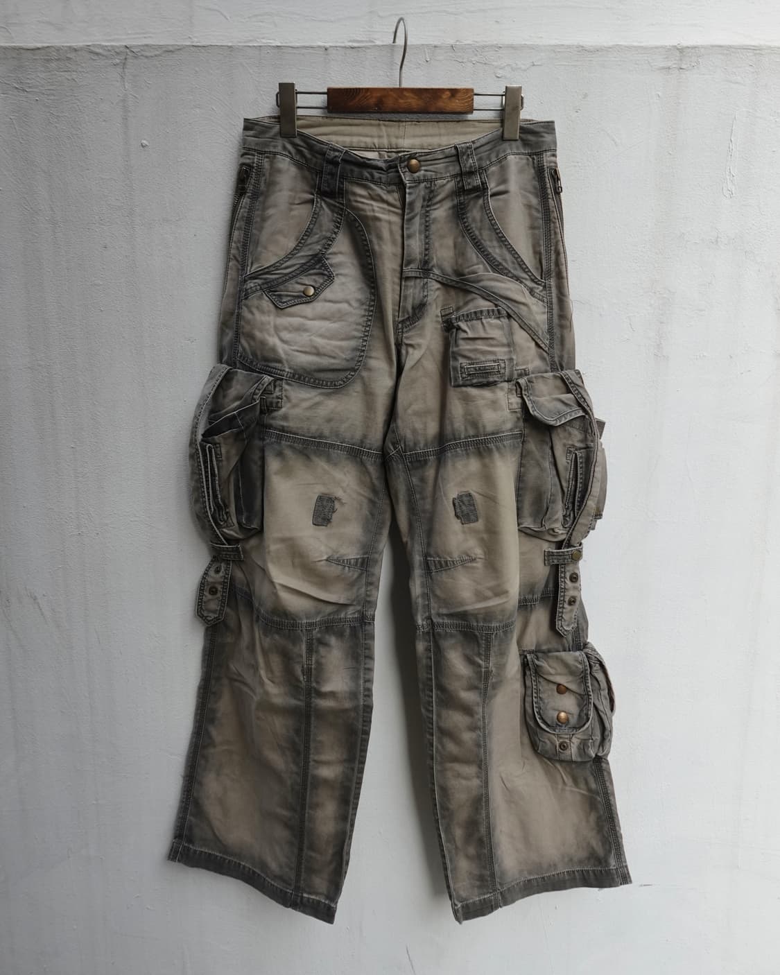 Halb by 키미노리 모리시타 가스마스크 카고 팬츠 상품이미지1