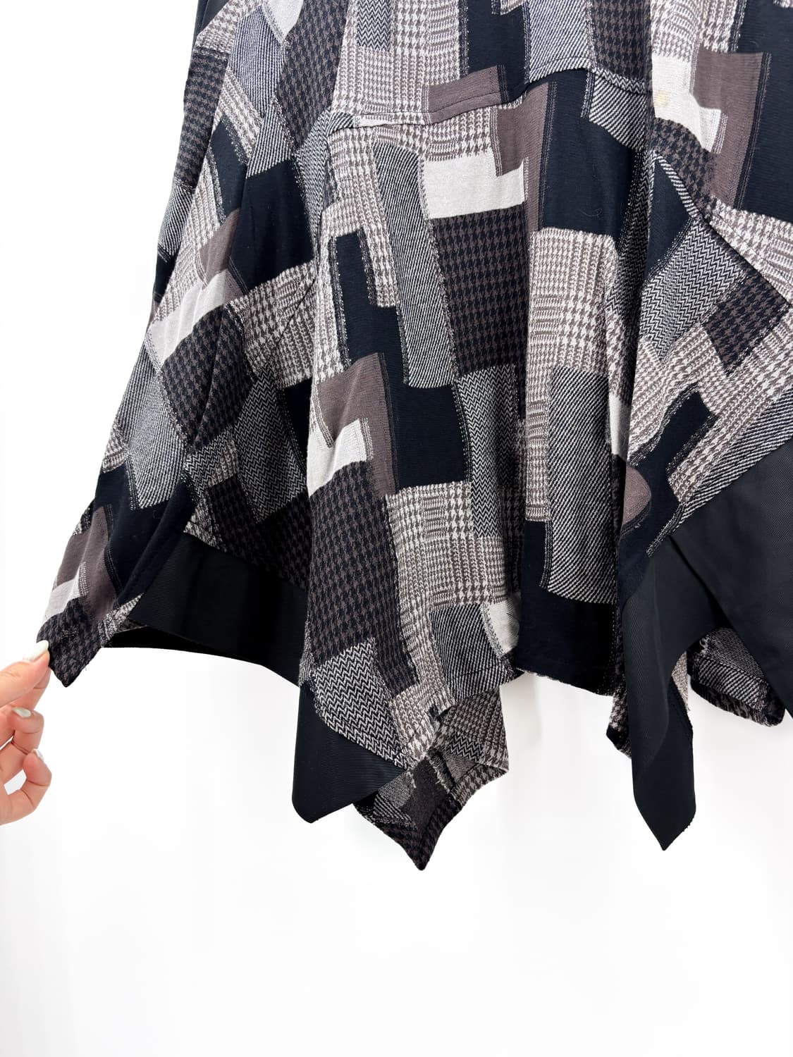 빈티지 양가죽 패치워크 스커트 상품이미지4