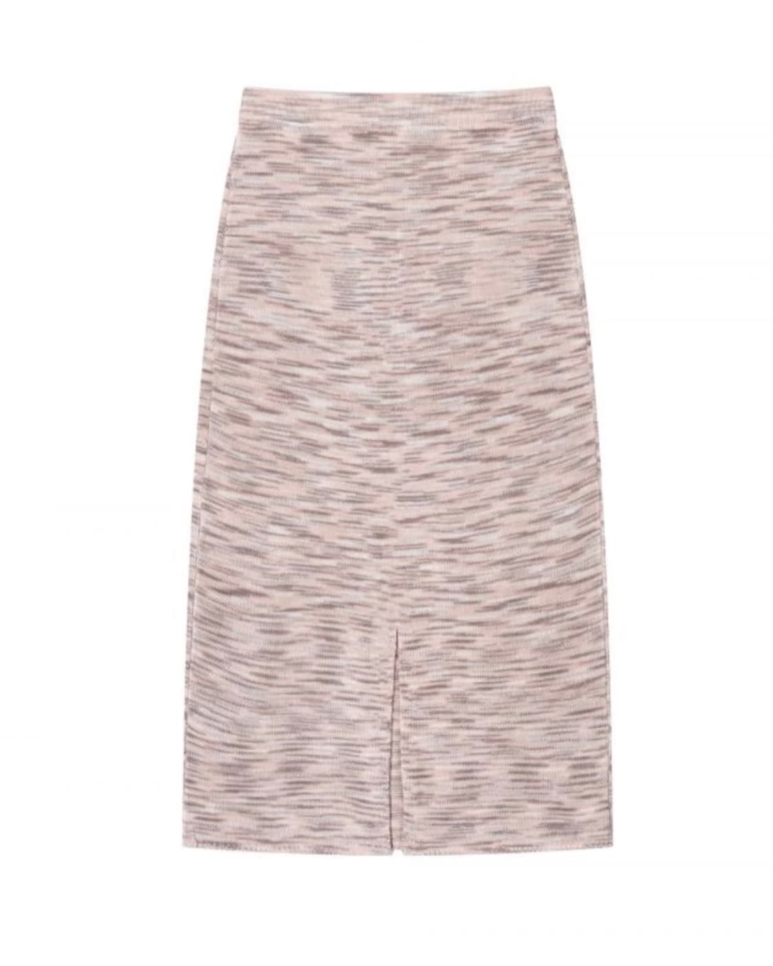 어스지구 SLIM KNIT LONG SKIRT_MIX 상품이미지4