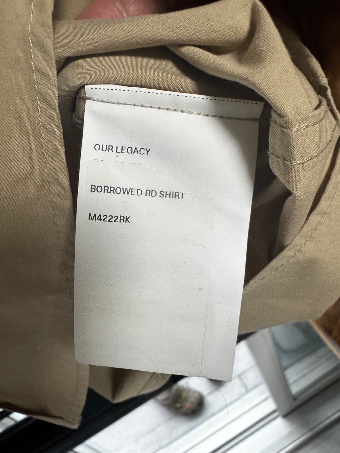 아워레가시 BORROWED BD SHIRT 상품이미지4