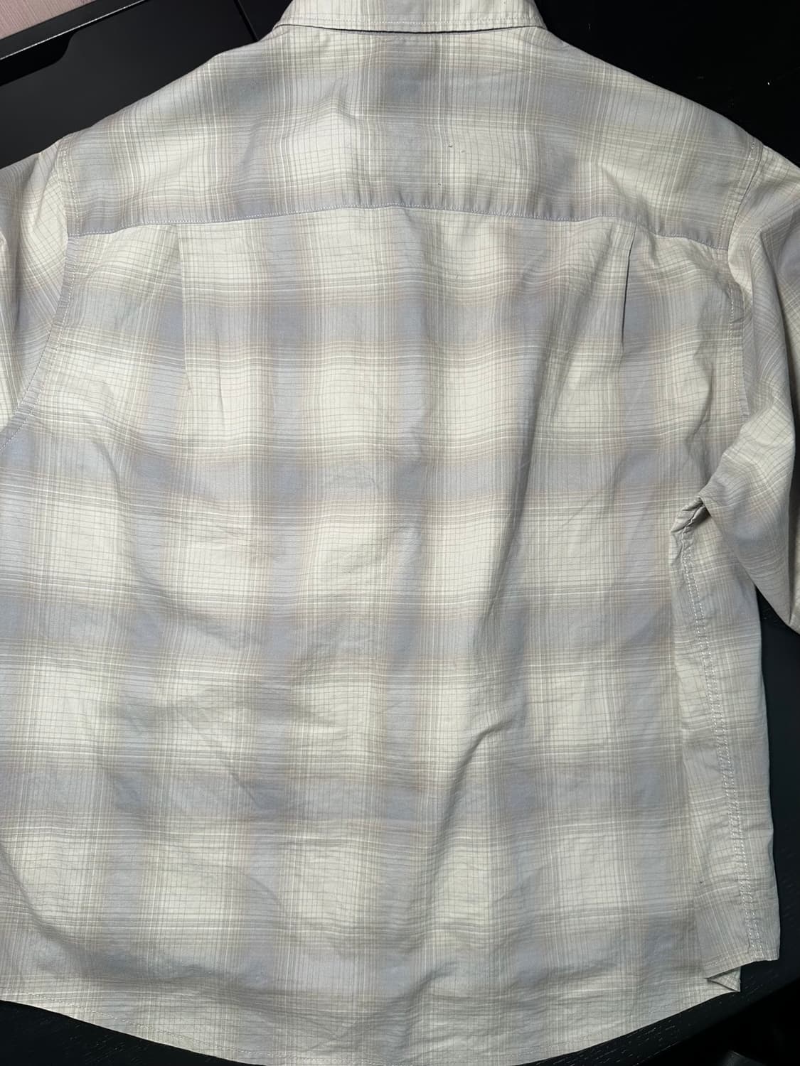 벨리에 X 마이라이브러리 치코 셔츠 Gray Plaid S 상품이미지3