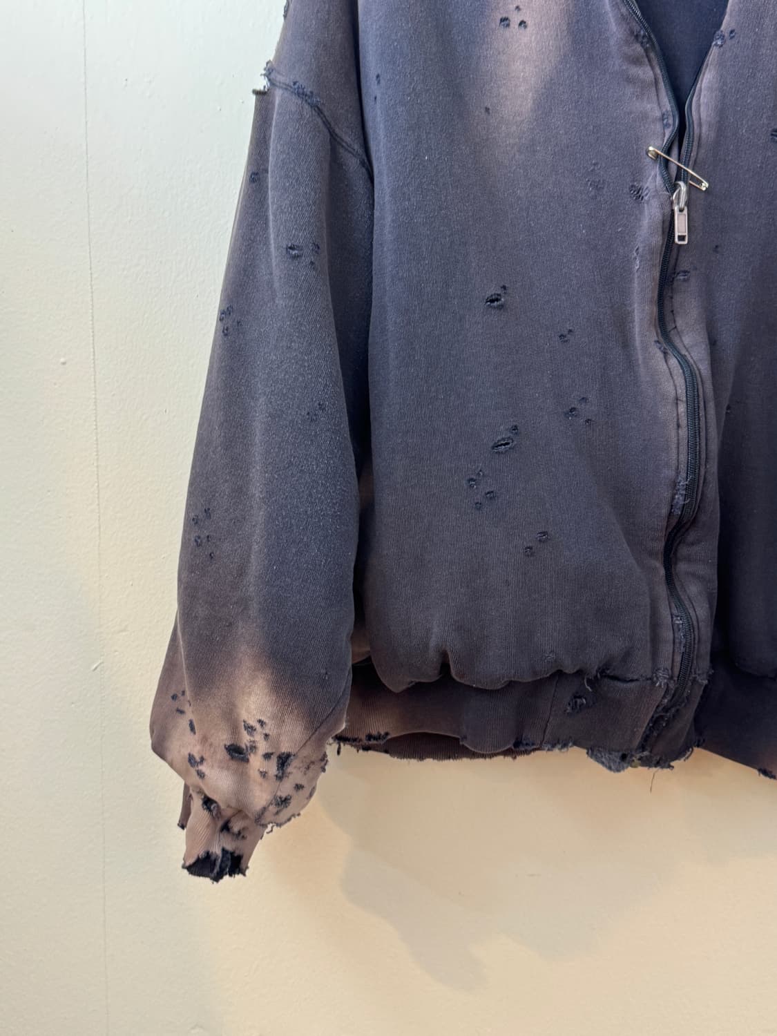 Sun bleached 80s double face hoodie 상품이미지4