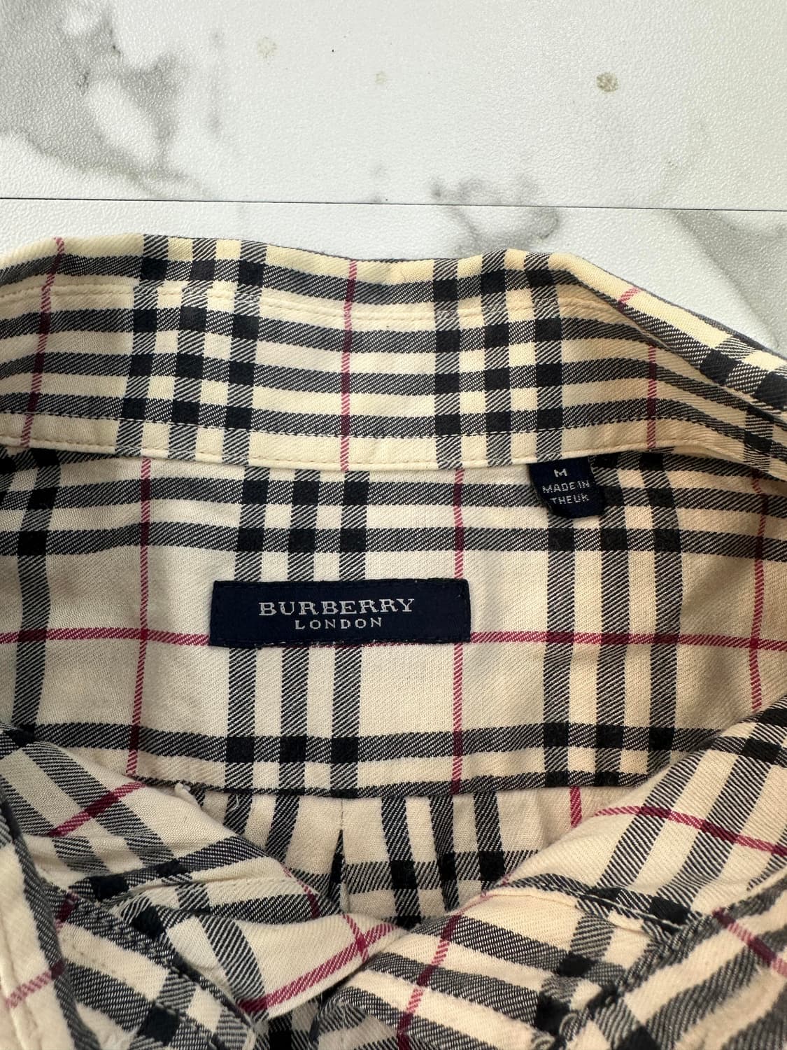 버버리 노바체크 반팔 셔츠 상품이미지4