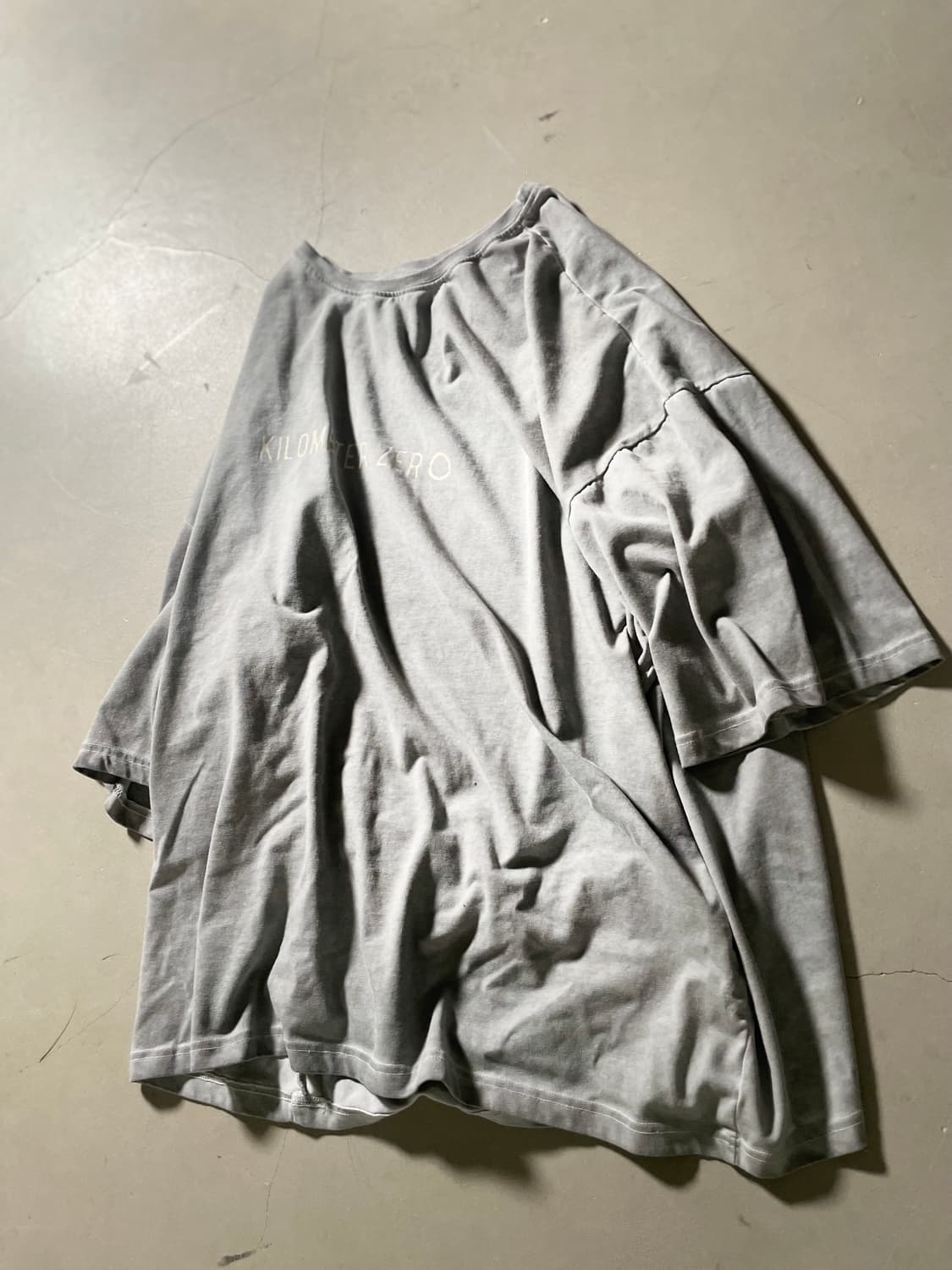 KZ Atelier Logo Oversized T-Shirt 상품이미지2