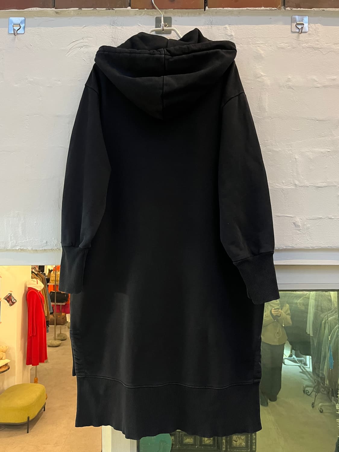 Diesel 디젤 스웨트 드레스 원피스 블랙 XS 상품이미지6