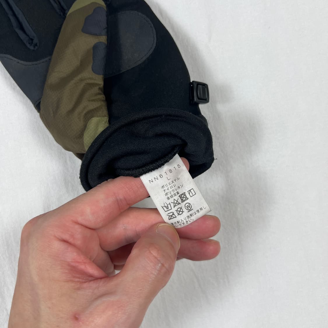 노스페이스 north face tnf 로고 카모 글러브 장갑 상품이미지7