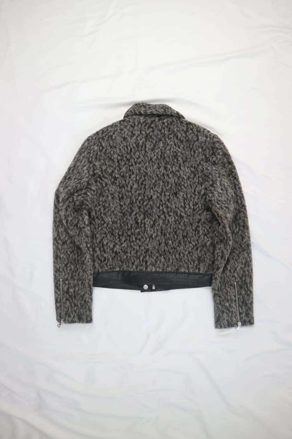 John Elliott tweed faux fur jacket FW18 상품이미지4