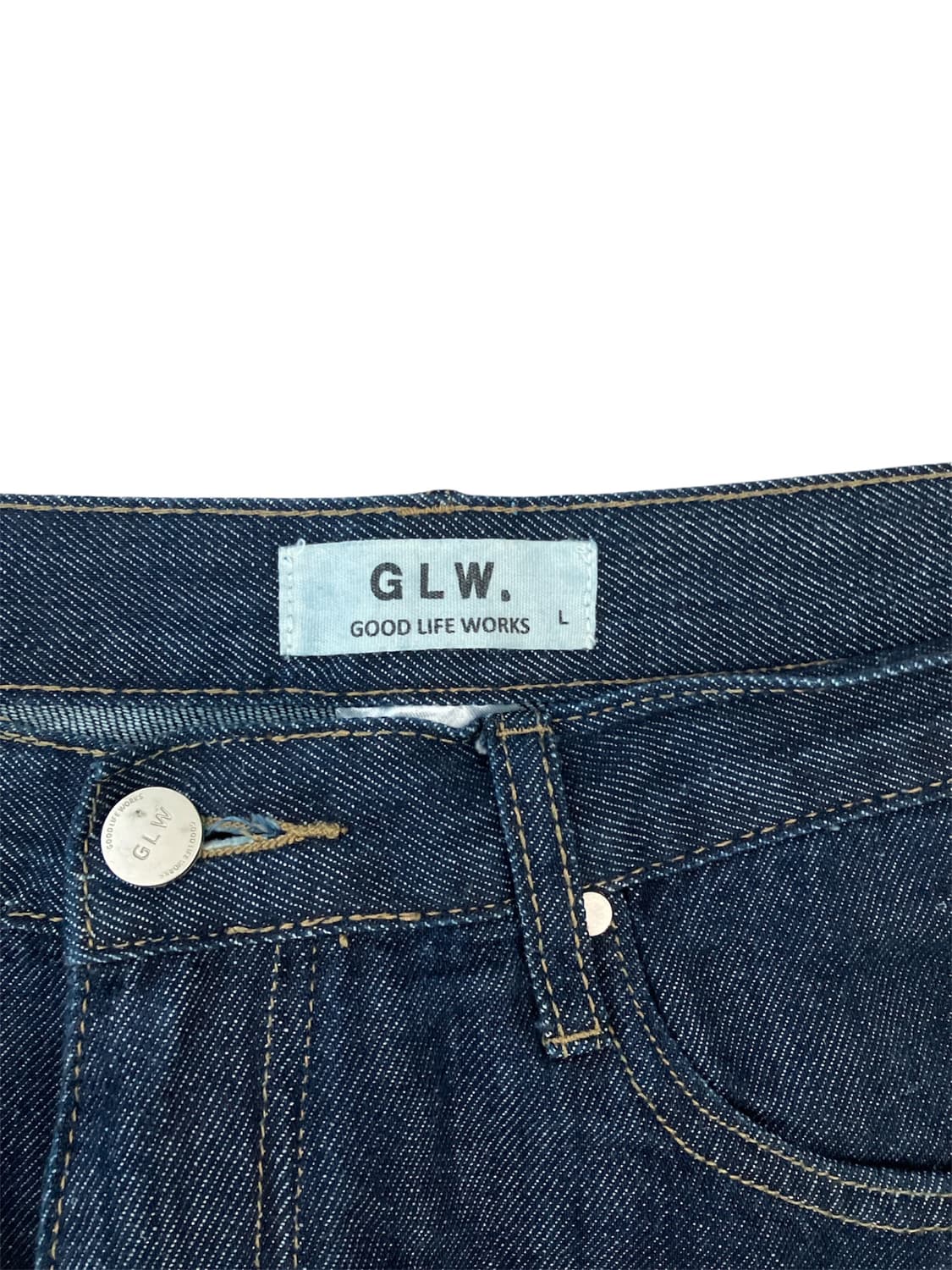 GLW 린넨 데님 와이드 팬츠 상품이미지4