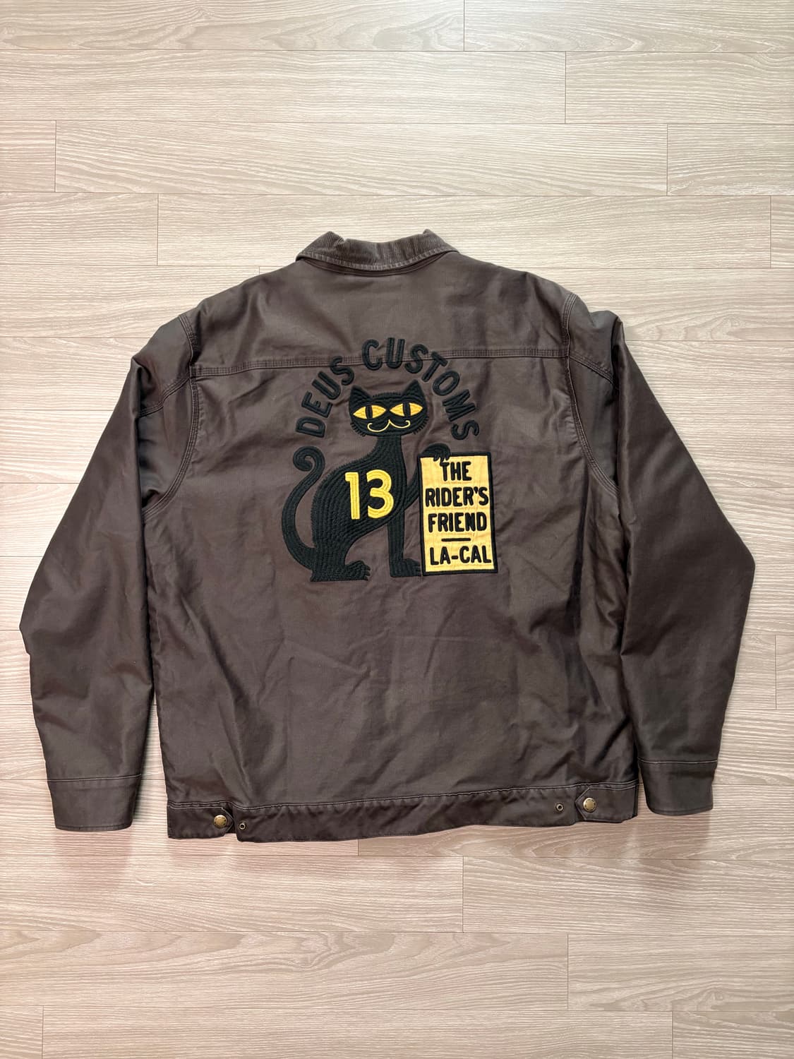 데우스엑스마키나 슈퍼스티셔스 자켓 브라운 상품이미지1