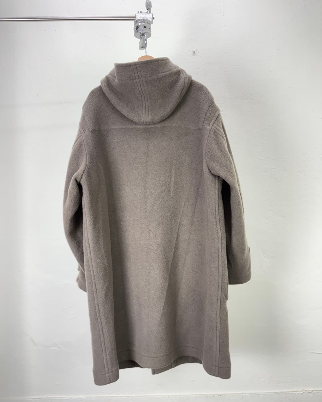 브라운야드 24fw 올리브 더플 후디 롱 코트 상품이미지5
