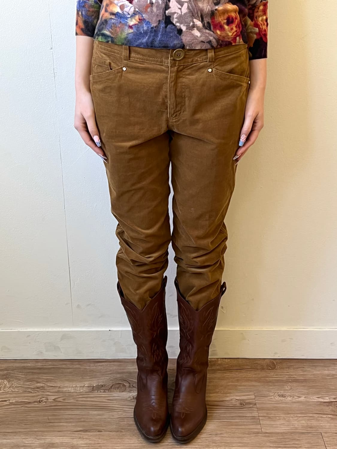 SONIA Rykiel 백 리본 코듀로이 진 상품이미지5