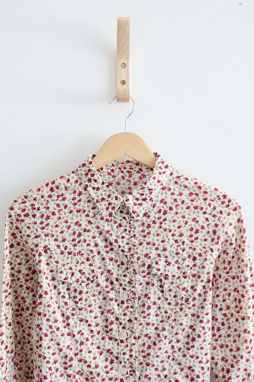 Vtg flower western shirt 상품이미지2