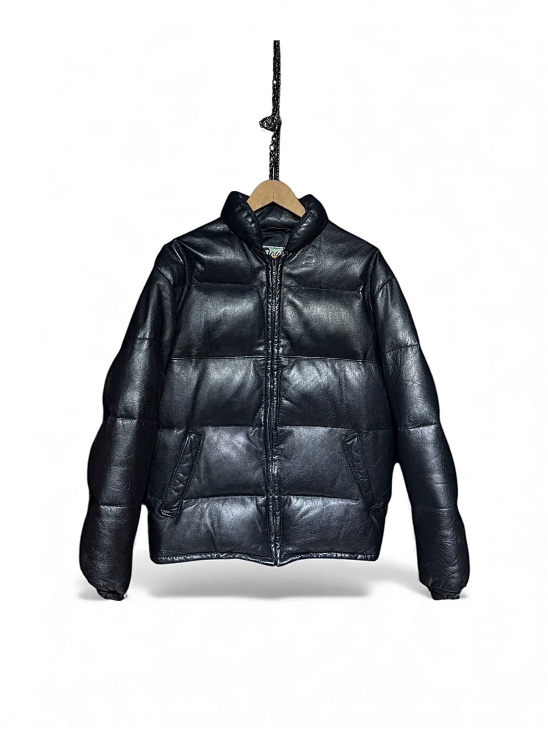 schott 구스다운 가죽패딩 상품이미지1