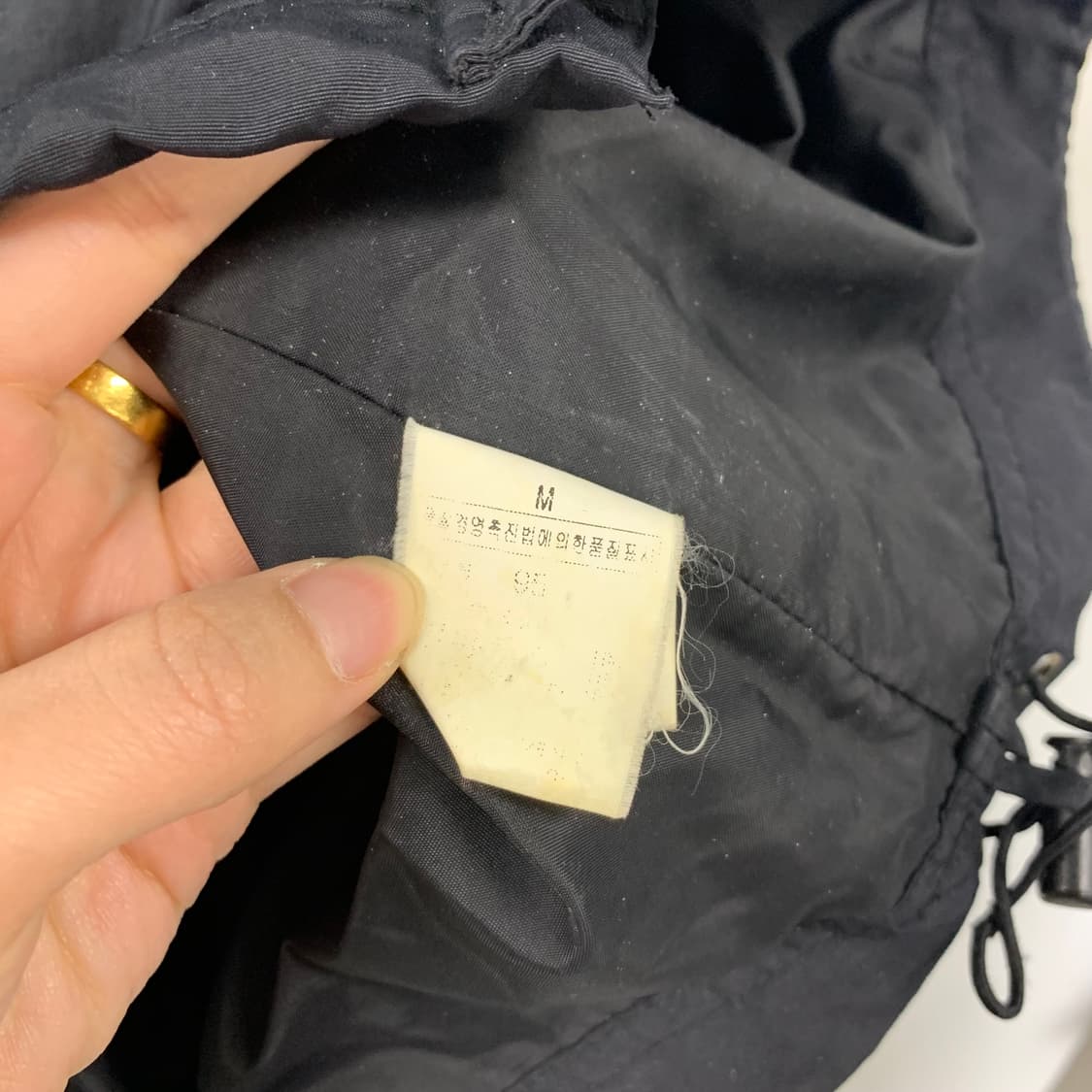 노스페이스 블랙 포켓 윈드 바람막이 자켓 상품이미지5