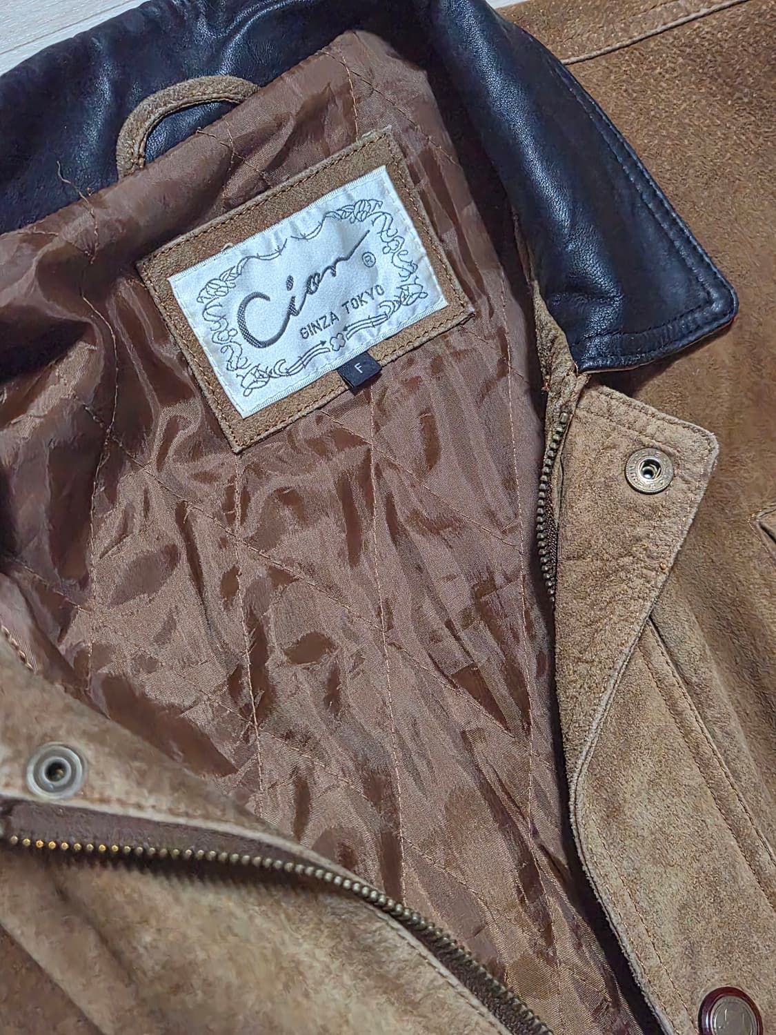 빈티지 브라운 자켓 상품이미지4