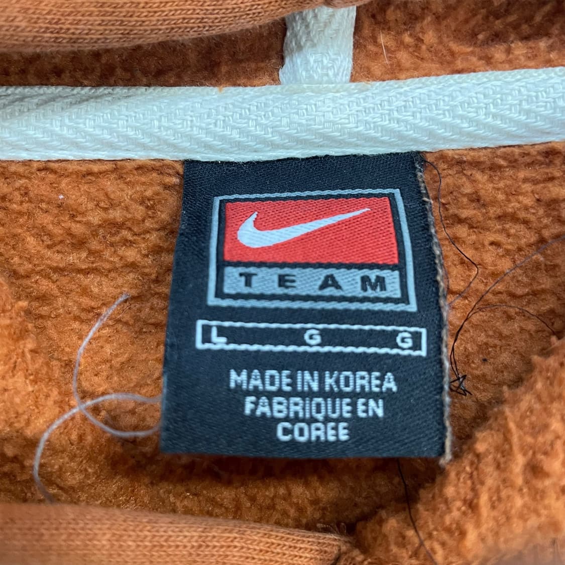 나이키 USA 올드스쿨 텍사스 롱혼스 후드티 오렌지 상품이미지4