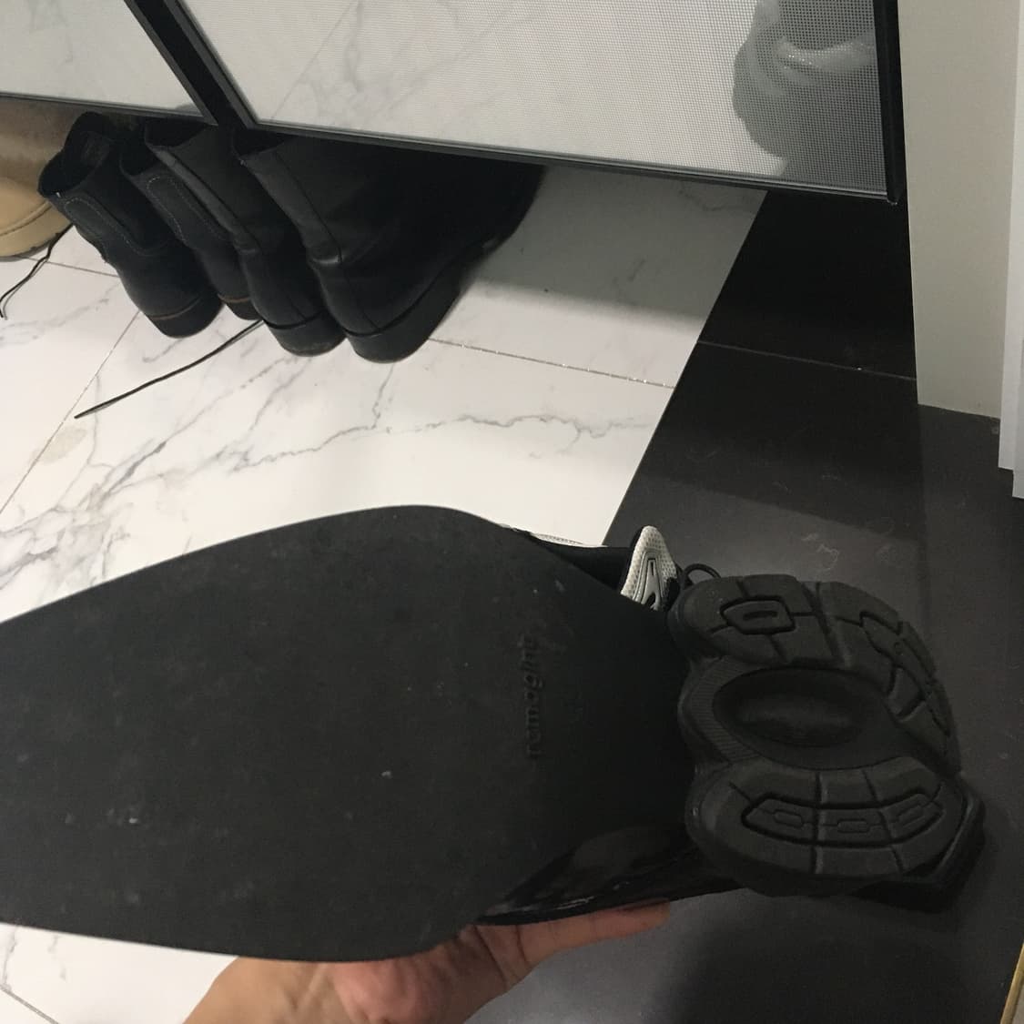 리매진- 하이브리드 더비 슈즈 "스타팅 블록" 구동화 43 상품이미지4